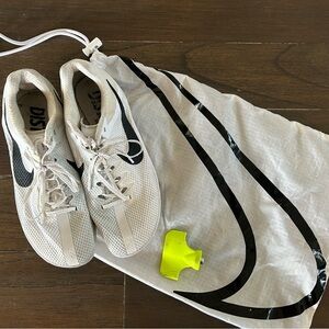 Nike Rival Distance track shoes with matching bag